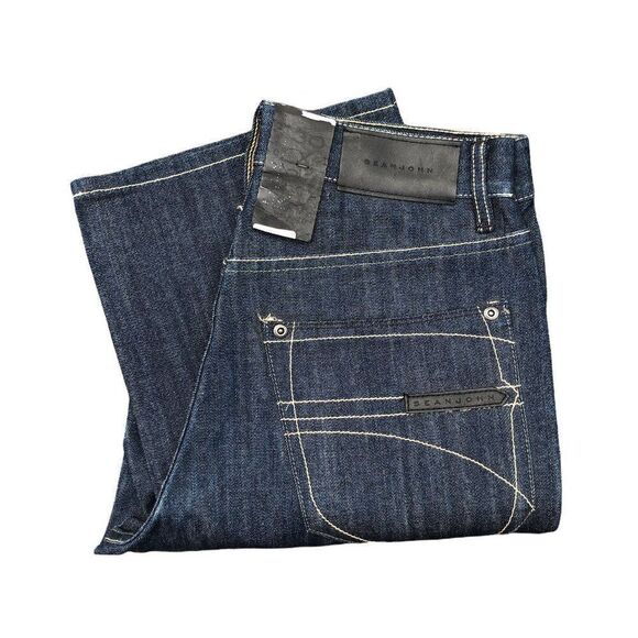 Brand New Sean John Designer Jeans Size 30 Blue - Picture 1 of 10